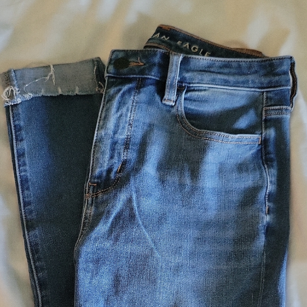 American Eagle Super High Rise Skinny Jeans